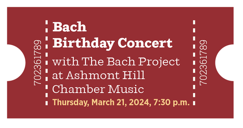 Bach Birthday Concert, 2024