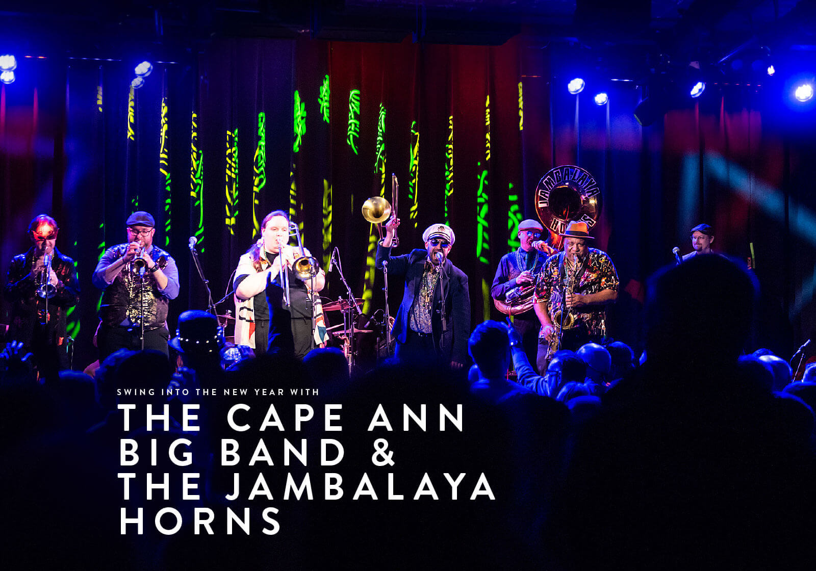 Cape Ann Big Band & Jambalaya Horns New Year’s Concert